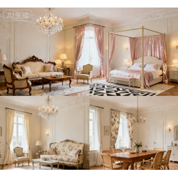 法式綜合設計案例-關閉價格呈現